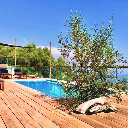 House Sienna Of Villa Intaba Best Views Corfiot Riviera Corfu Island Greece Contemporary Design Pool With Spectacular Sea Views Close To Ipsos Beach Pyrgi (Corfu) Exterior foto