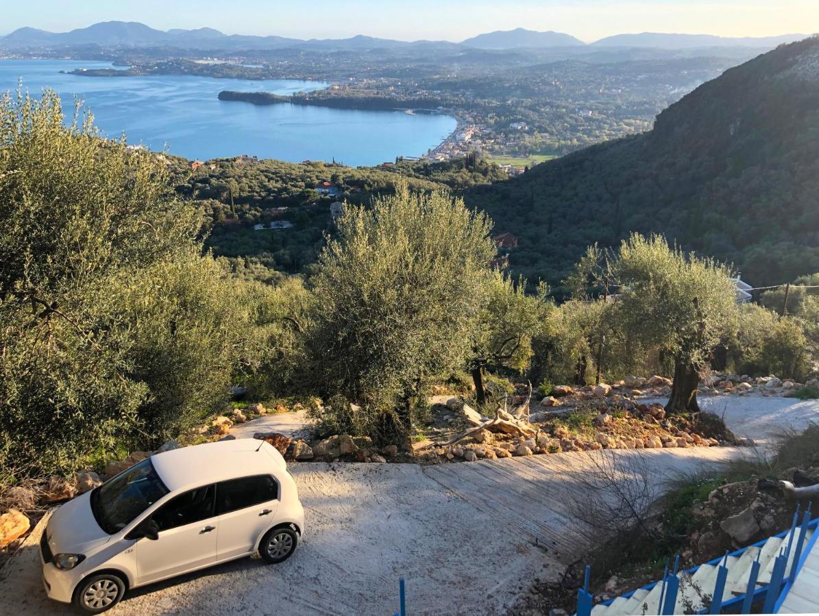 House Sienna Of Villa Intaba Best Views Corfiot Riviera Corfu Island Greece Contemporary Design Pool With Spectacular Sea Views Close To Ipsos Beach Pyrgi (Corfu) Exterior foto