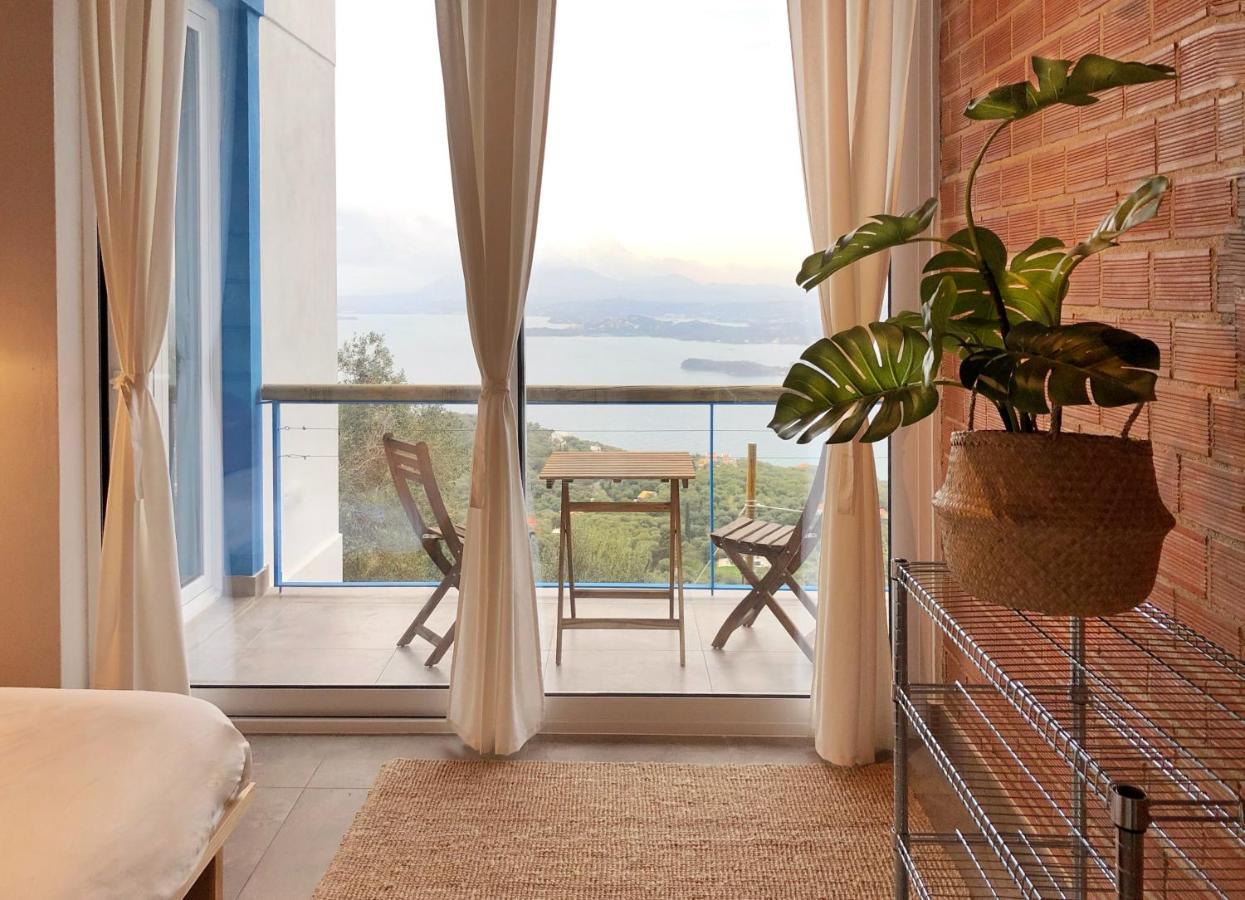 House Sienna Of Villa Intaba Best Views Corfiot Riviera Corfu Island Greece Contemporary Design Pool With Spectacular Sea Views Close To Ipsos Beach Pyrgi (Corfu) Exterior foto